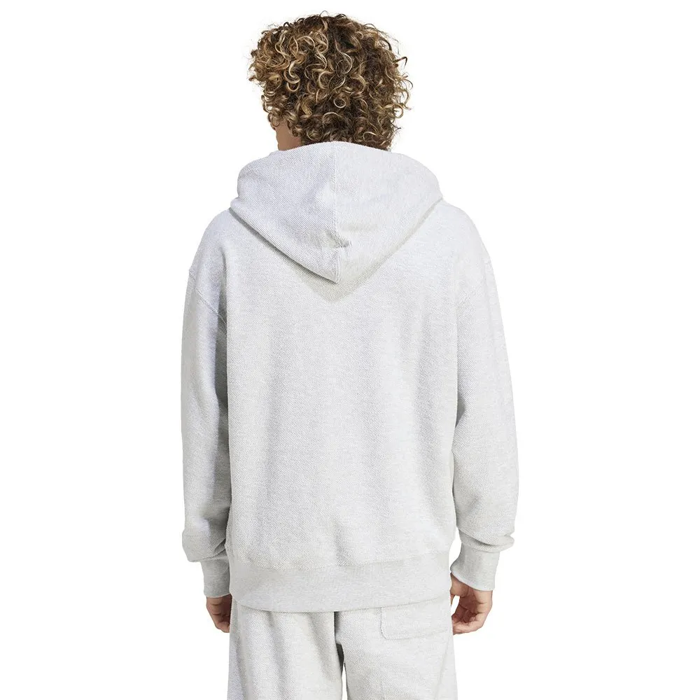 Худи adidas Elevated All SZN Terry Loop, серый — фото 2