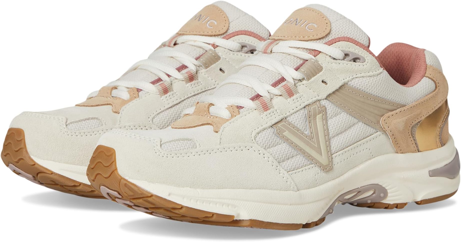 Кроссовки VIONIC 23Walk 2.0, Creamsand Suede & Fabric