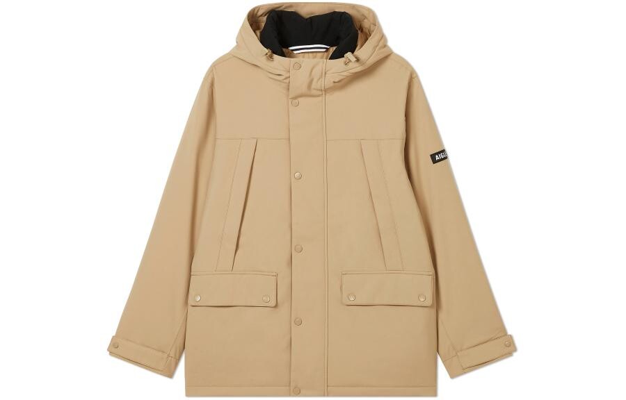 

Стеганая куртка мужская абрикосовая Aigle, цвет Apricot