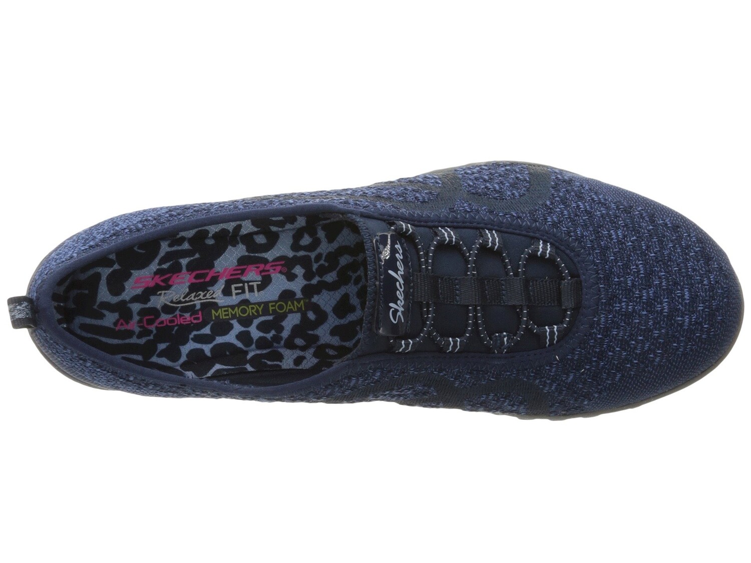 

Кроссовки SKECHERS Breathe-Easy - Fortuneknit, темно-синий