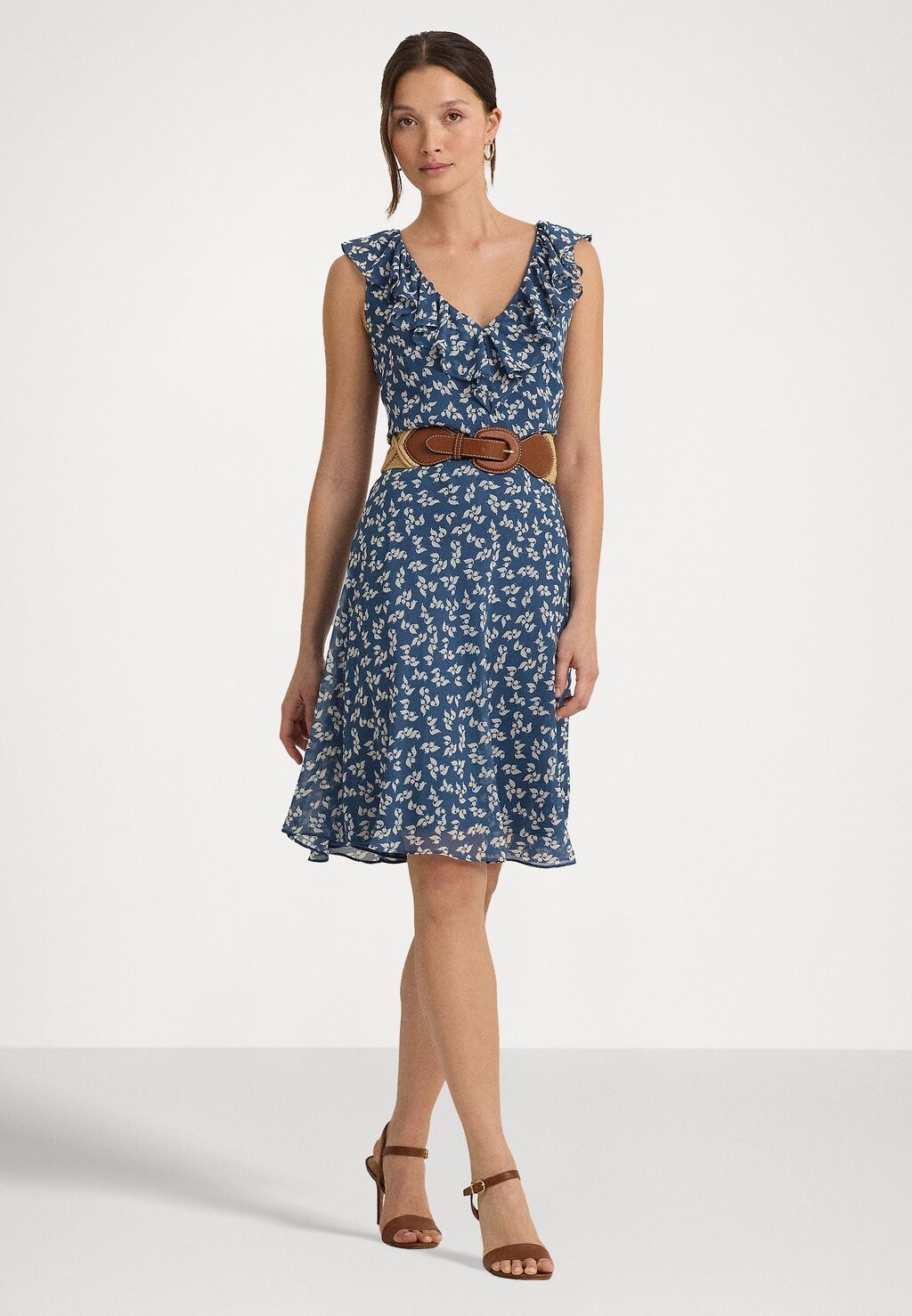 

Дневное платье TARVAIGHT SLEEVELESS DAY DRESS Ralph Lauren, кремовый
