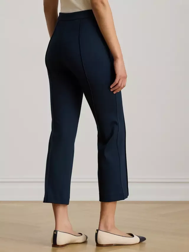 Укороченные брюки-клеш Lauren Pintuck, темно-синие Ralph Lauren — фото 2