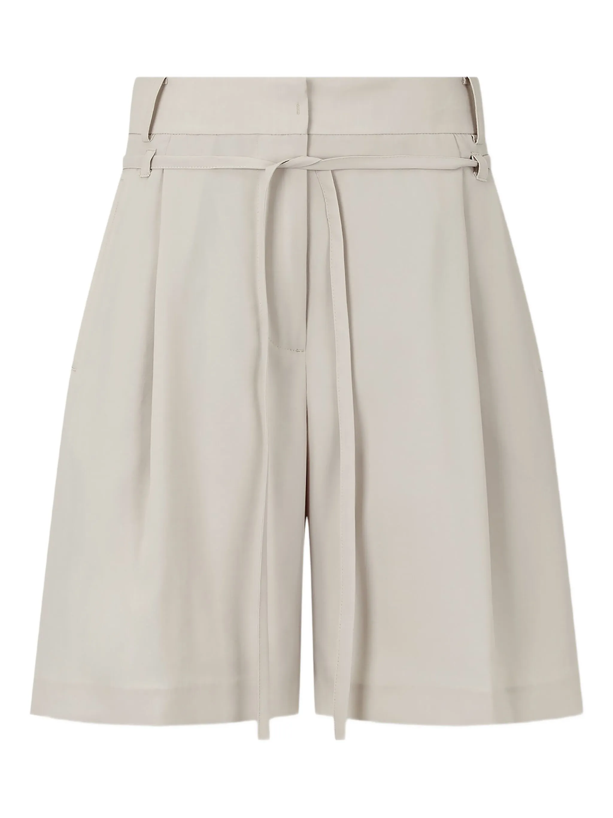 

Шорты со складками и завязками Tomboy, бежевый