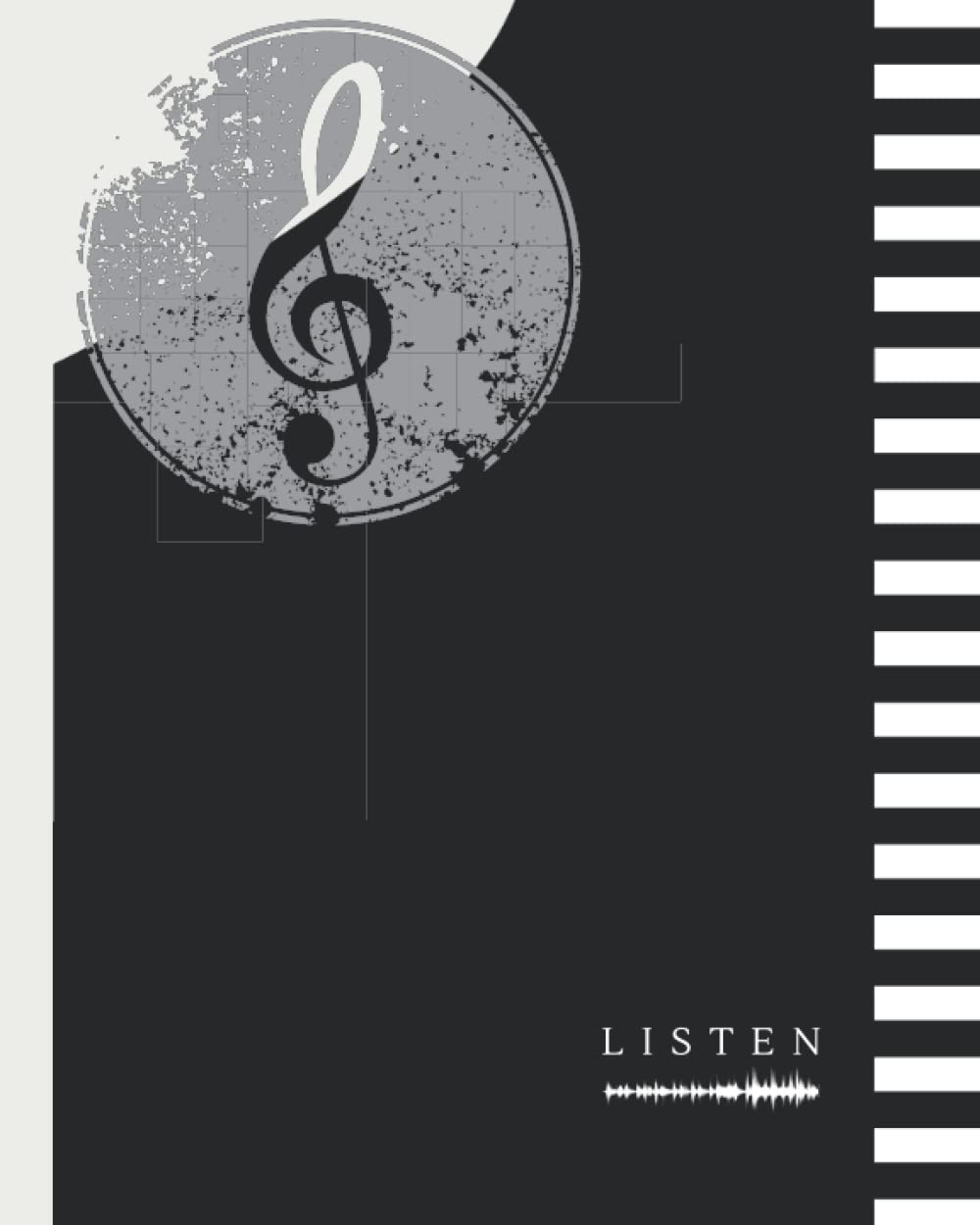 

Blank Music Sheet Composition Menuscript : Artist's Music Notebook : Musician's Keepsafe: 100 Blank Music Sheets ; 12 staves per page ; 5 lined staves ; 8" X 10" (Independently published)