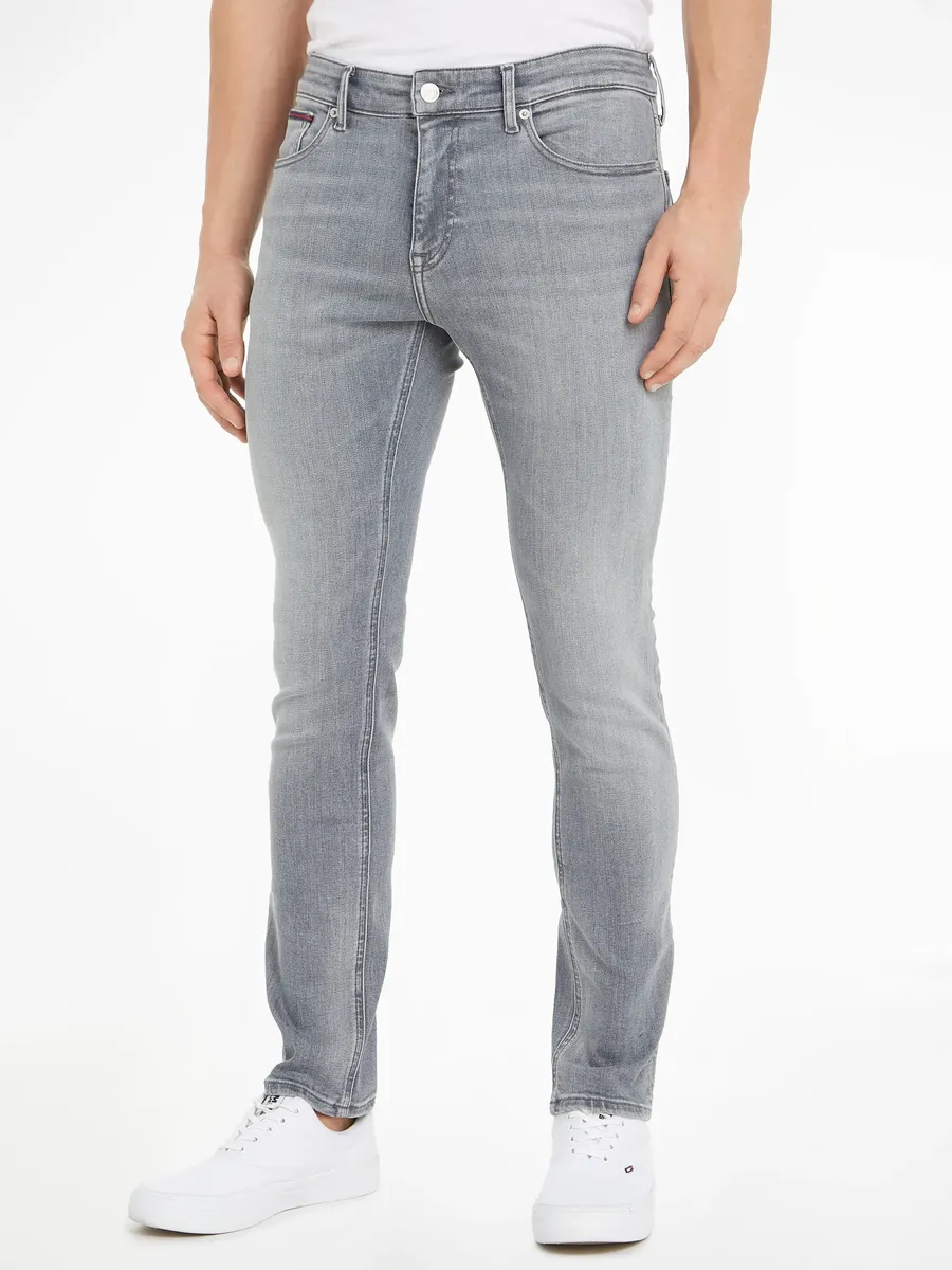 

Джинсы Tommy Jeans с 5 карманами "SCANTON SLIM", черный
