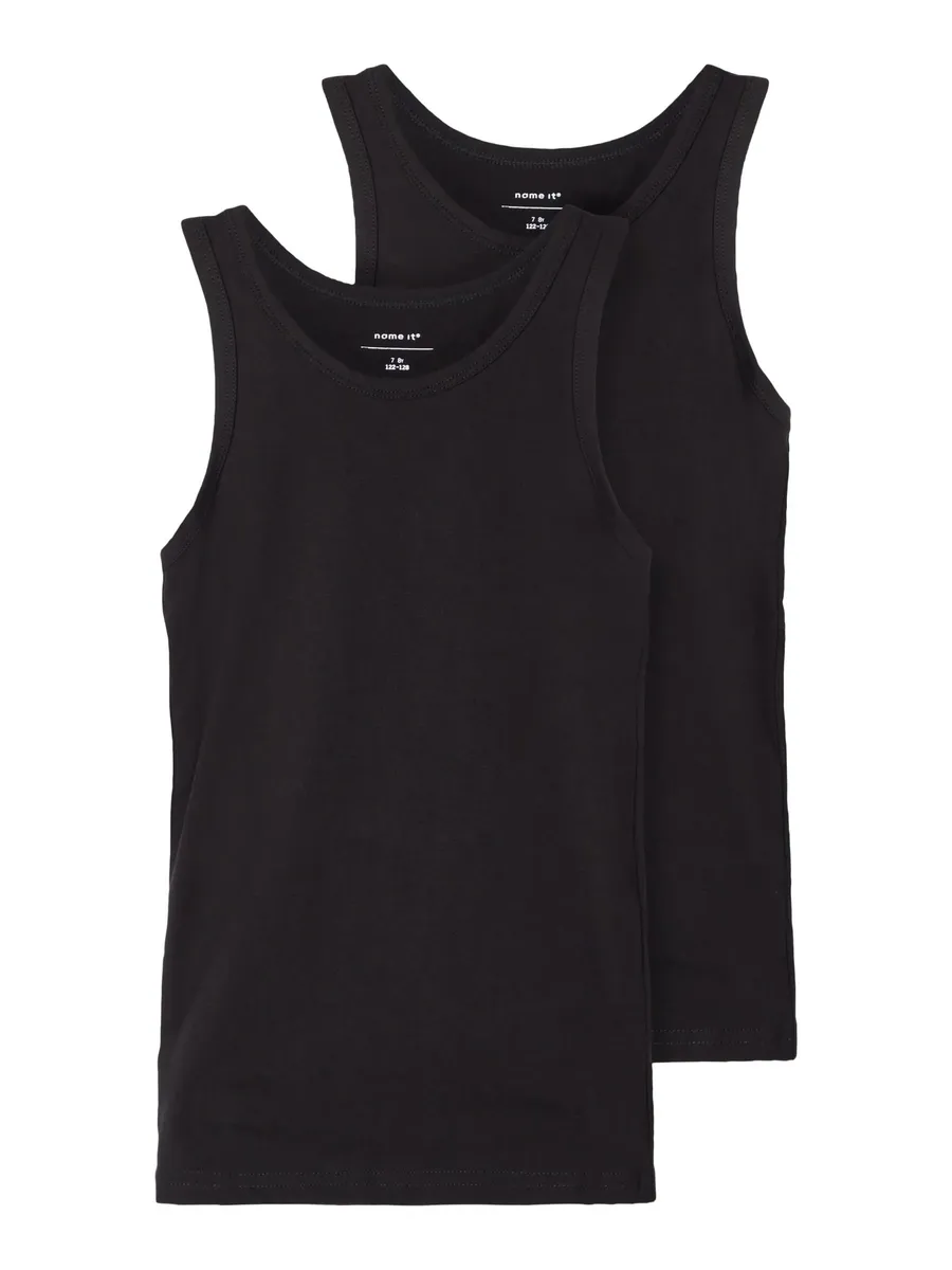 

Майка Name It "NKMTANK TOP 2P NOOS" (упаковка, 2 шт.), черный