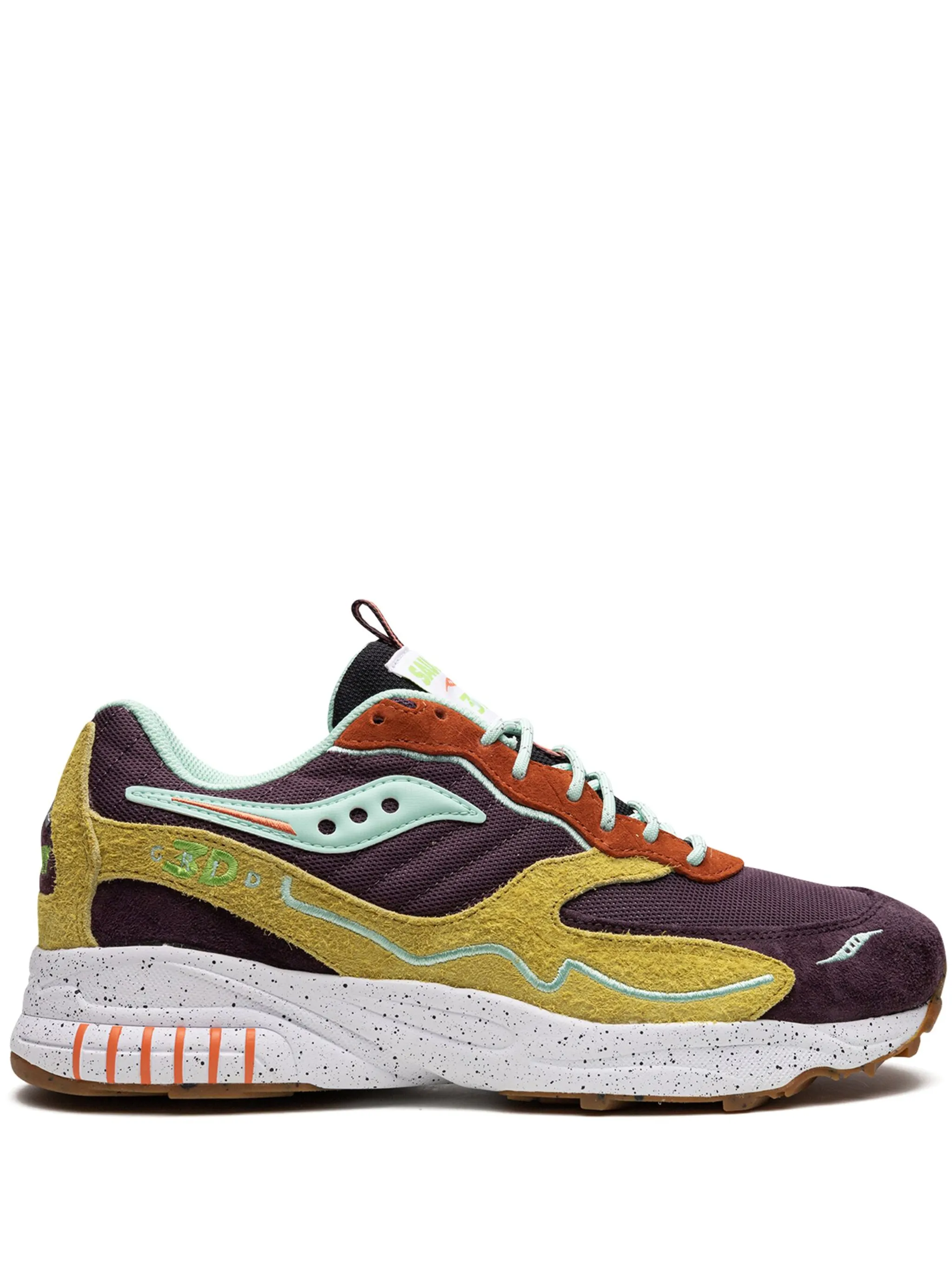 

Кроссовки 3D Grid Hurricane Saucony, коричневый