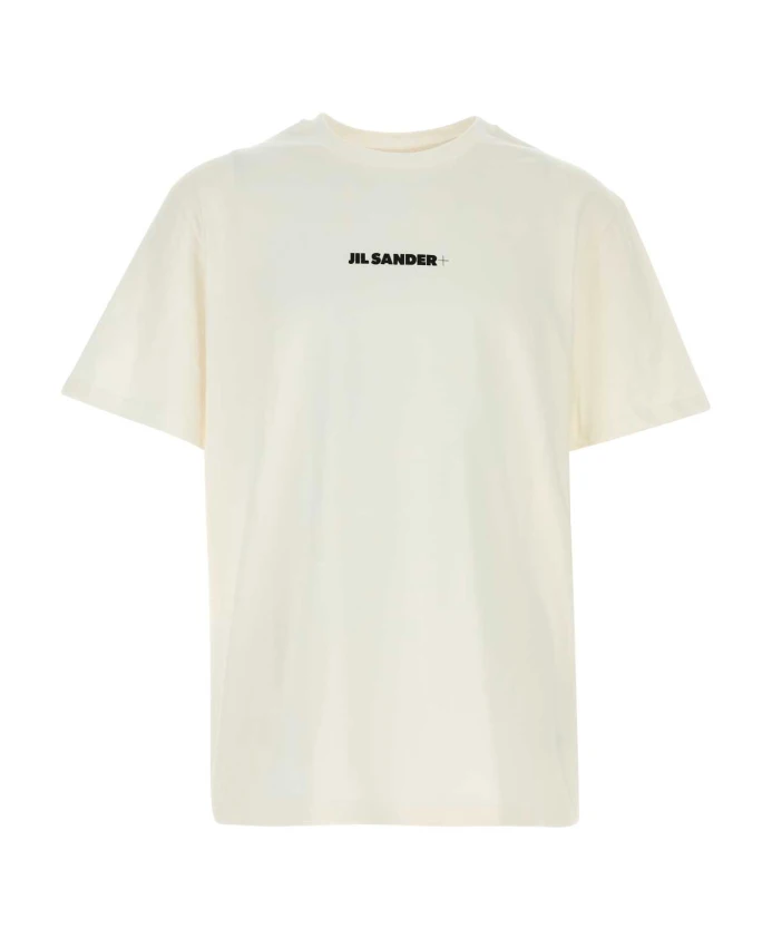 

Хлопковая футболка Jil Sander, белый
