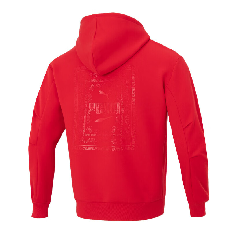 

Толстовка унисекс красная Puma, красный