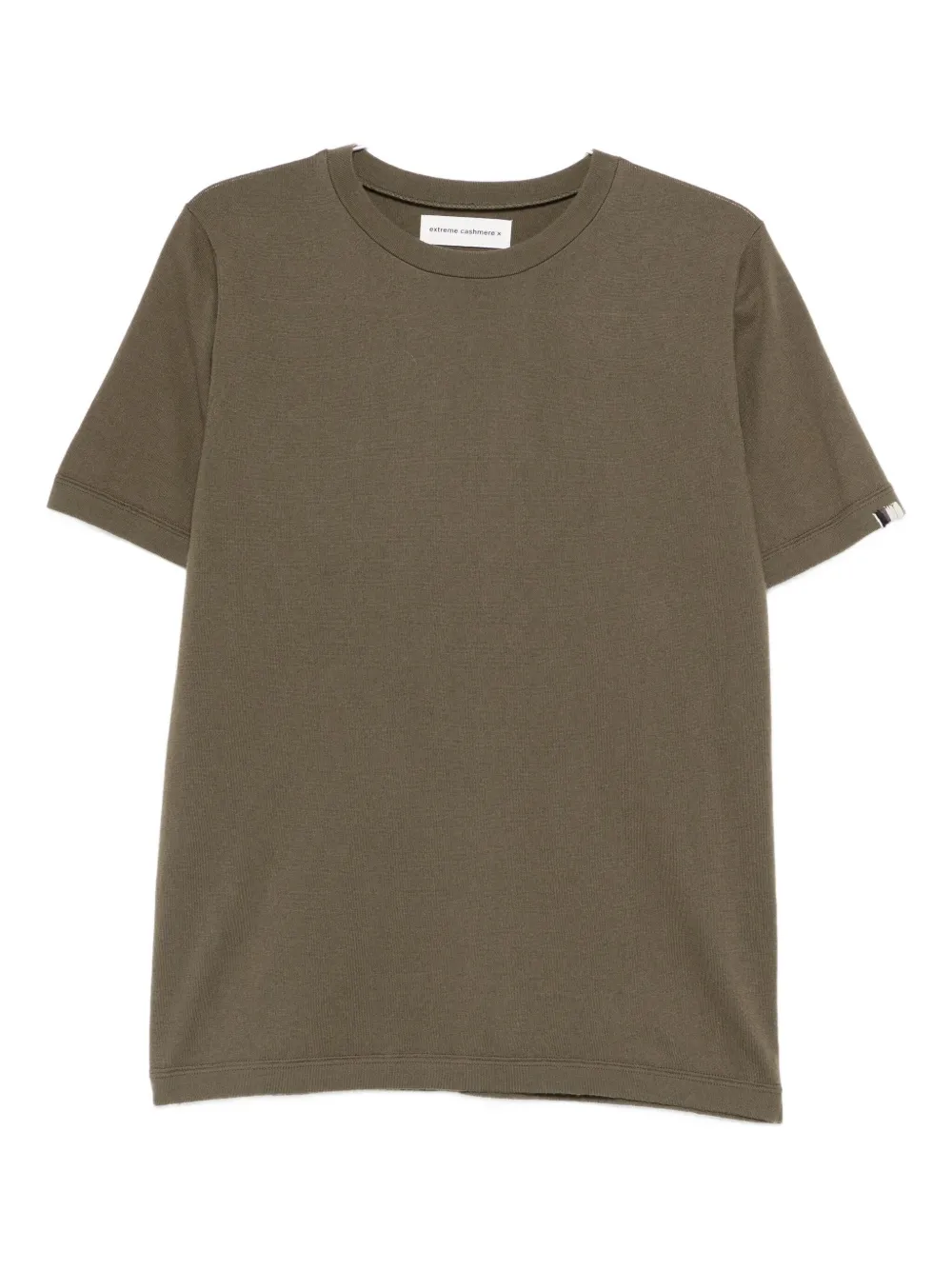 

Футболка Джеймс с круглым вырезом Extreme Cashmere, зеленый