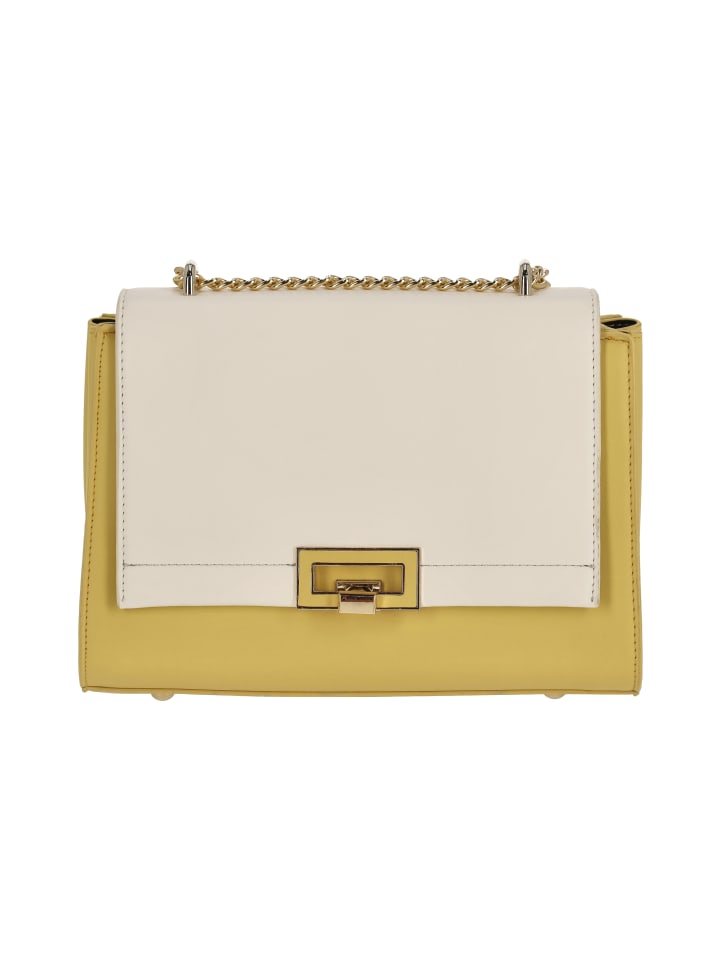 

Usha Женская сумка-портфель желтого цвета