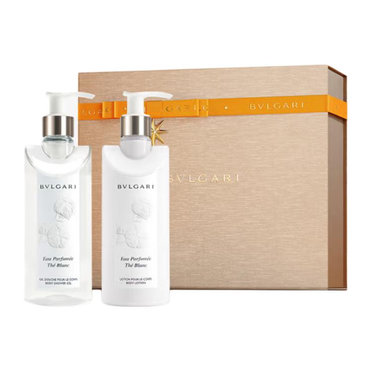 BVLGARI Набор для ухода Green Tea Ambiance Care Kits увлажняющий успокаивающий для кожи 300мл+300мл — фото 4
