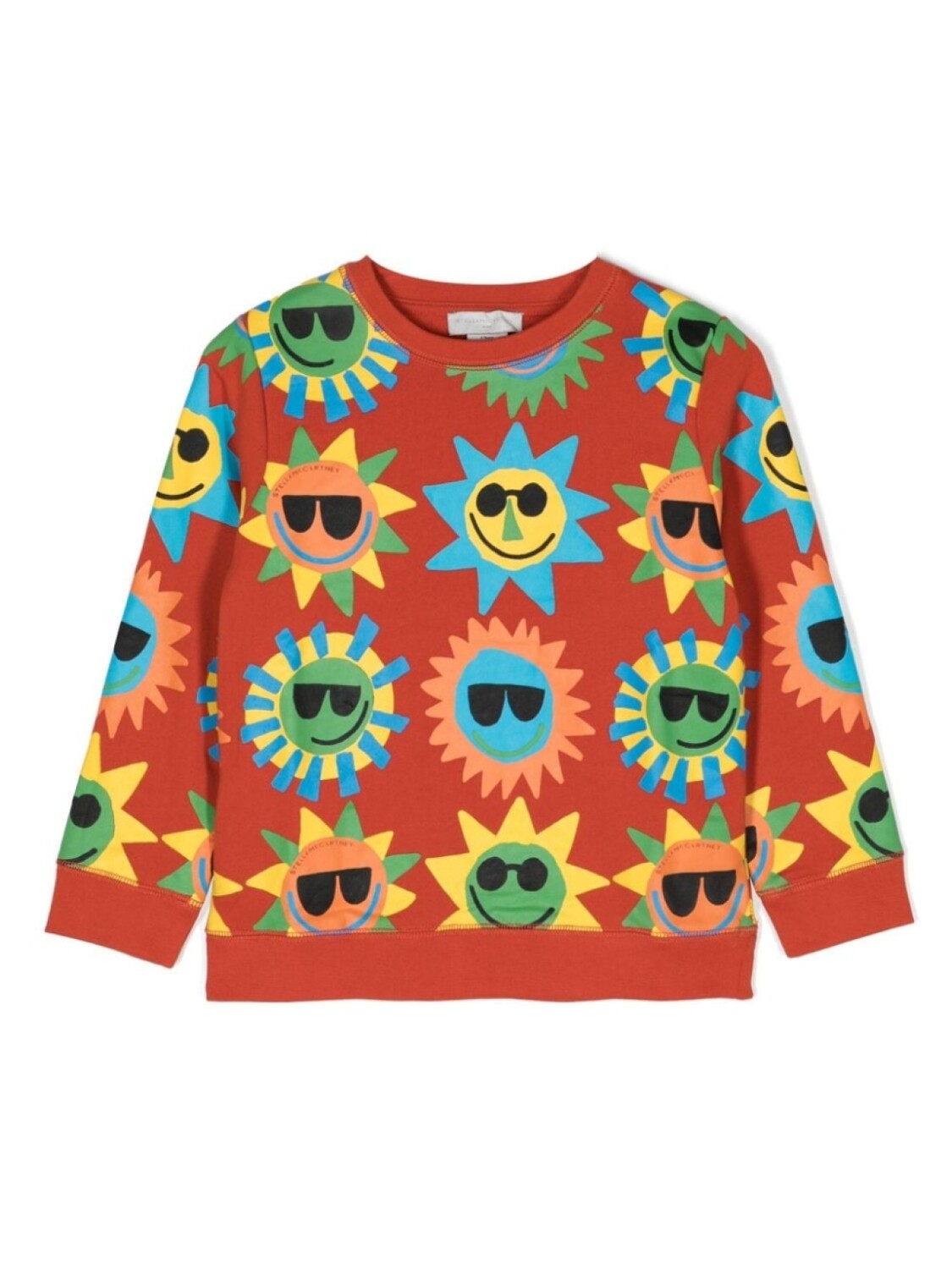 

Stella McCartney Kids толстовка с принтом, красный
