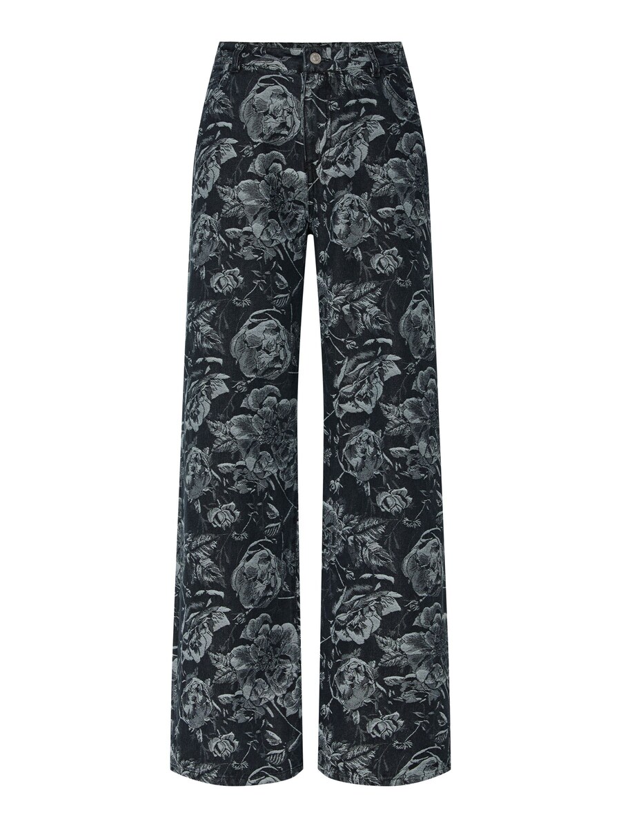 

Джинсы с широкими штанинами PIECES PCMarosa, черный