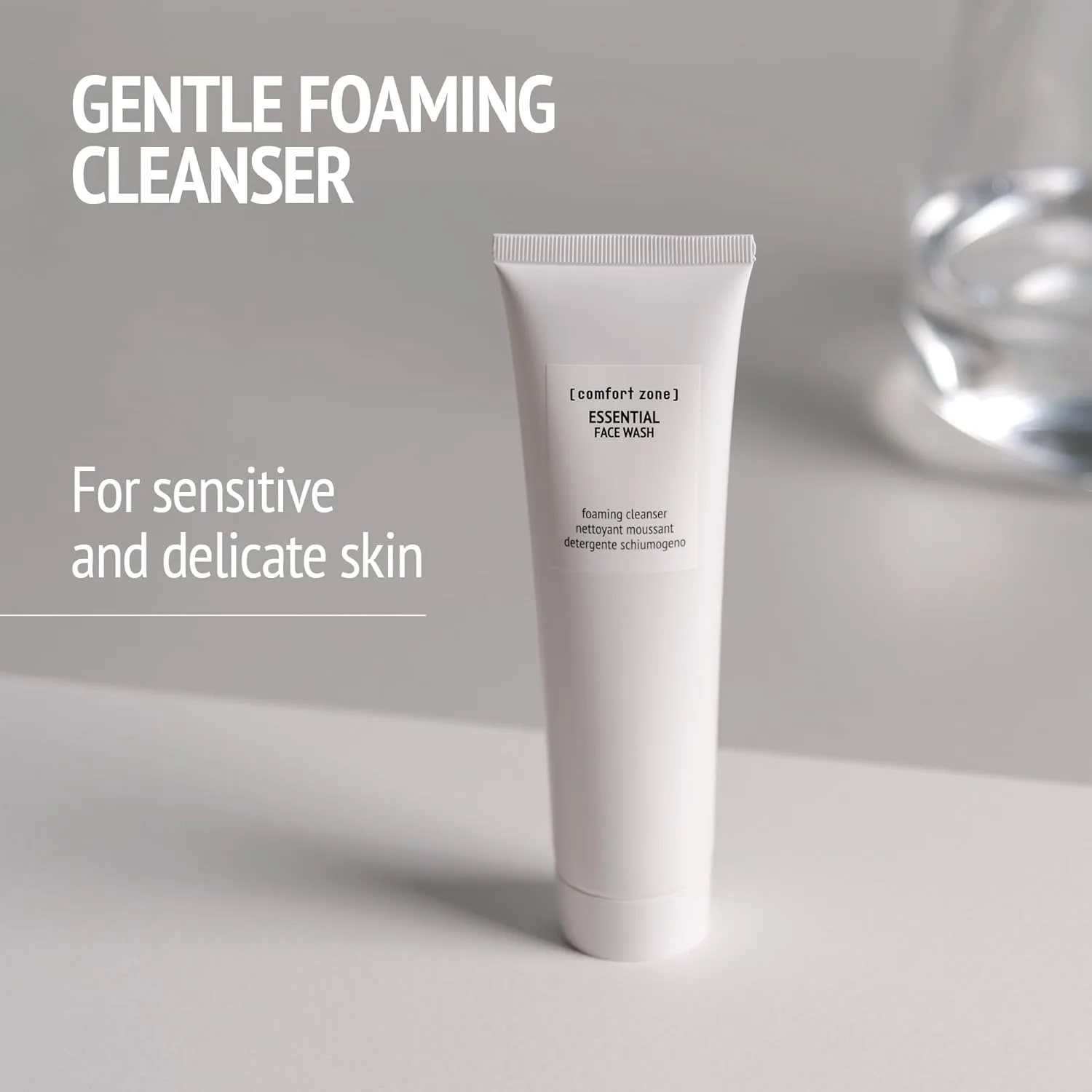 [ comfort zone ] ] Очищающий и увлажняющий дуэт для лица, с Essential Face Wash 30 мл и Hydramemory Rich Sorbet Cream 30 мл, укрепляет и увлажняет кожный барьер, набор 2 шт — фото 2