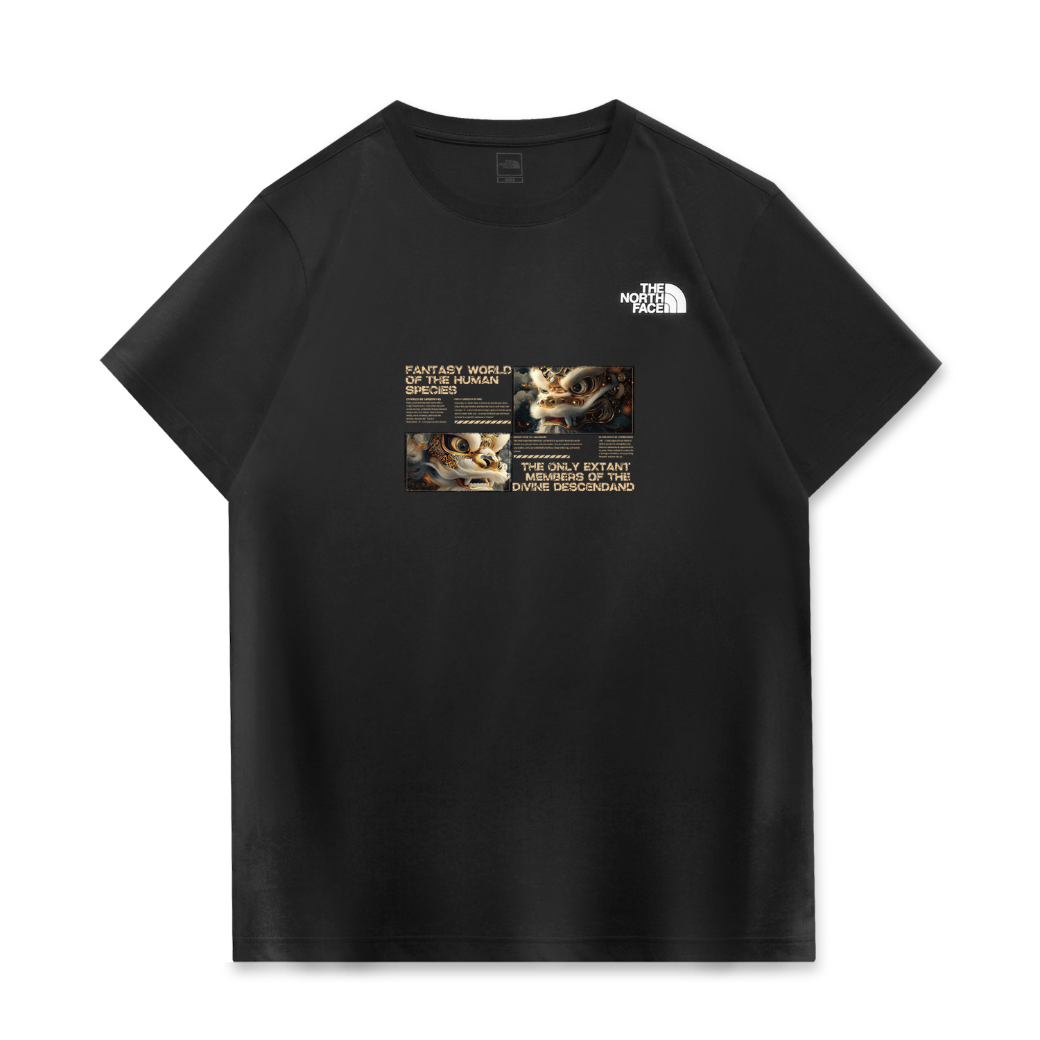 

THE NORTH FACE Футболка унисекс черная, Черный, THE NORTH FACE Футболка унисекс черная