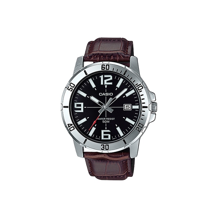 

CASIO Часы Men Standard Series Black Watch MTP-VD01L-1BV