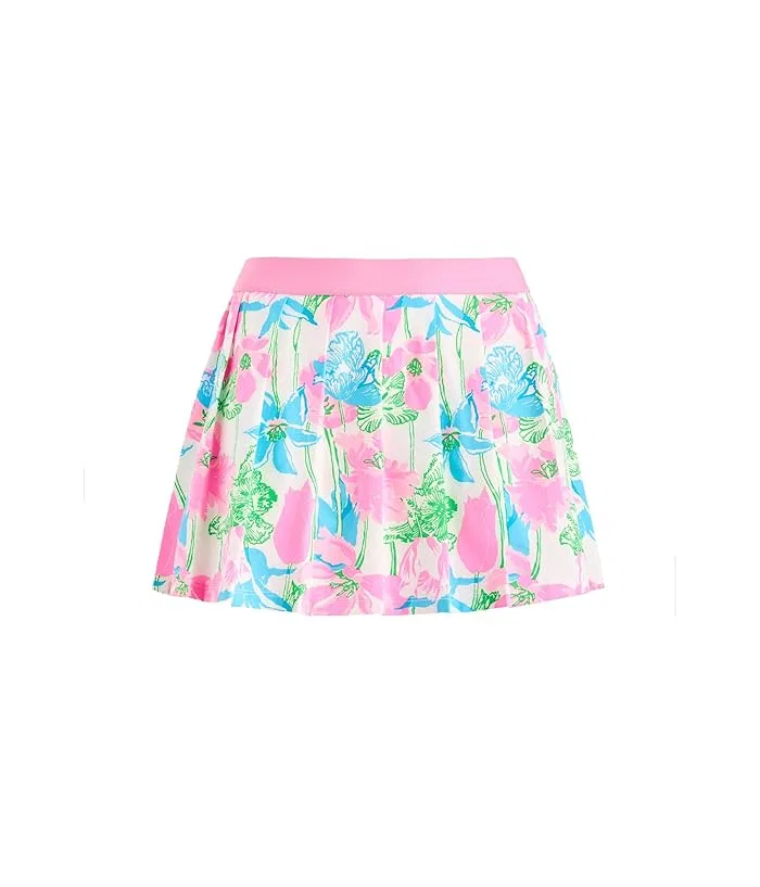 Юбка-шорты с принтом Sylvana Lilly Pulitzer Kids, Resort White Viney Liney