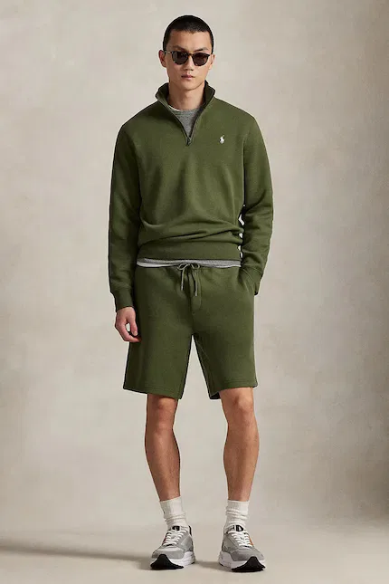 Шорты спортивные мужские Polo Ralph Lauren, зеленый — фото 3