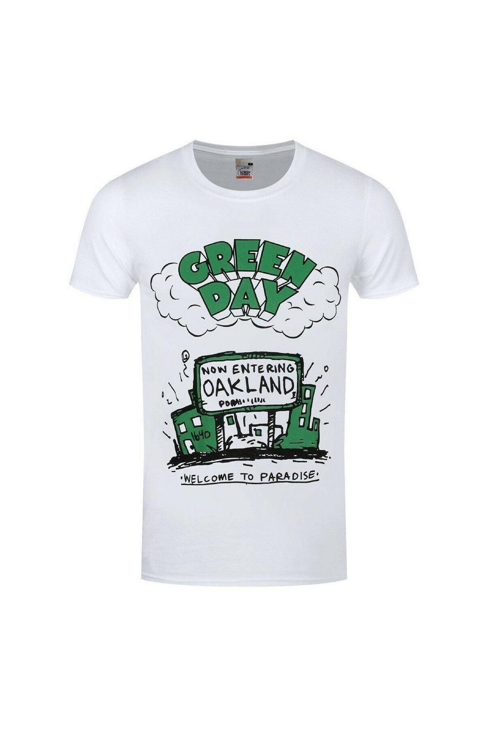

Футболка «Добро пожаловать в рай» Green Day, белый