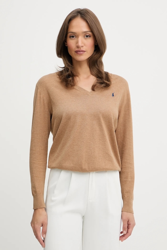 

Хлопковый свитер Polo Ralph Lauren, зеленый