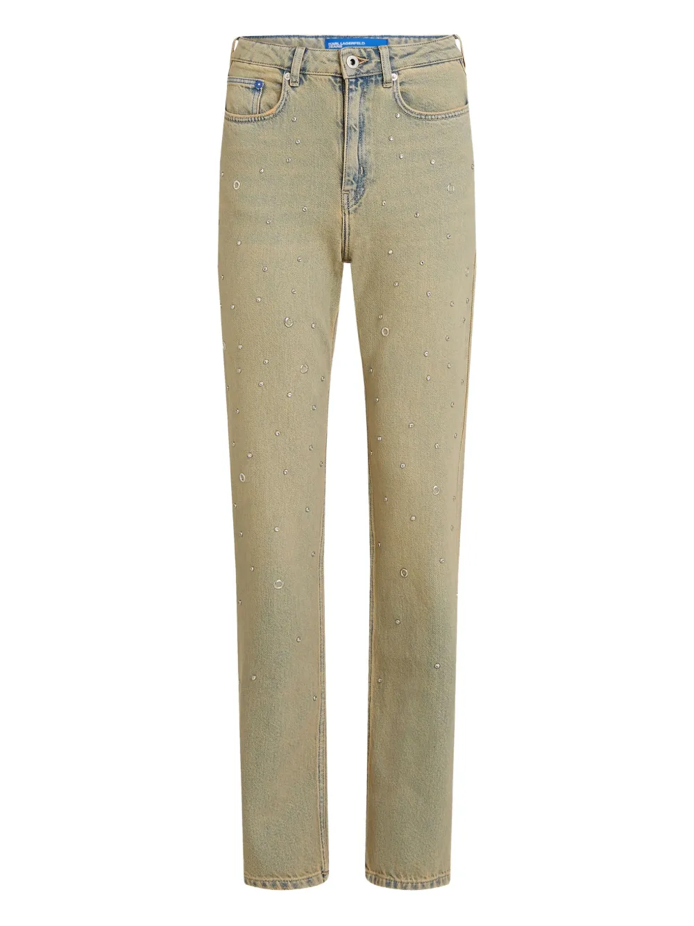 

Прямые джинсы с бисером Karl Lagerfeld Jeans, нейтральный