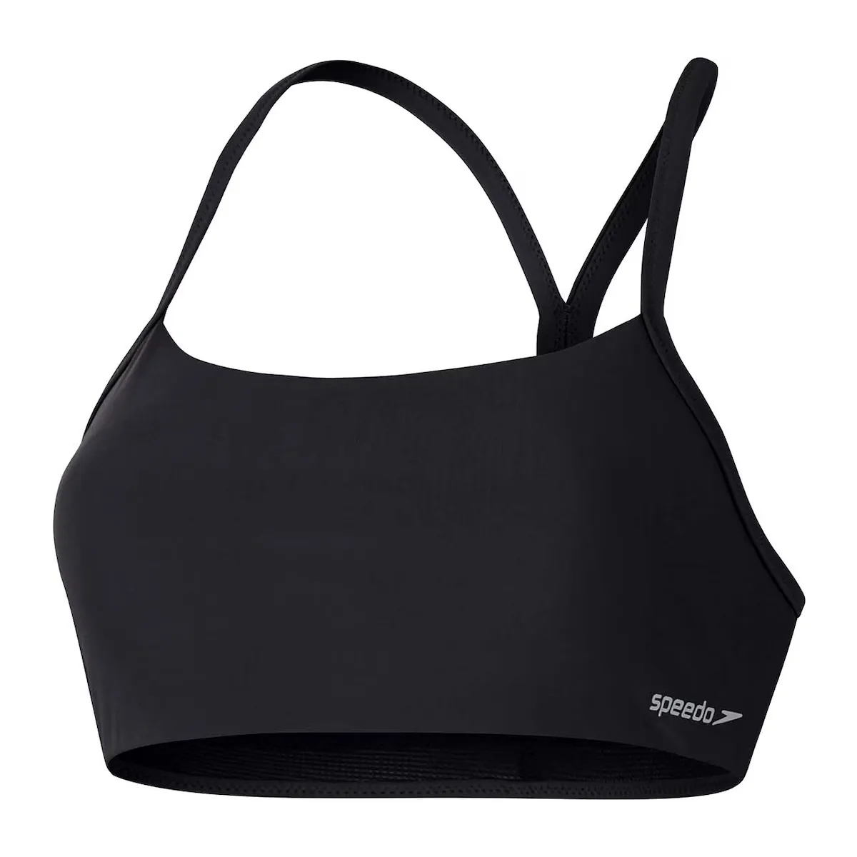 

Женский купальник Speedo Solid Recordbreaker Top, черный