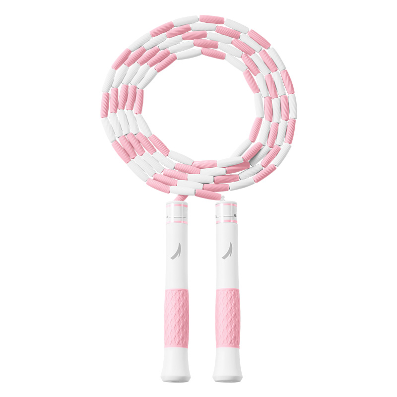 

Развлекательная скакалка для детей неучтенная повседневная материал шнура PP, PVC, DTY, материал ручки пластик 2,8 м ANTA, розовый