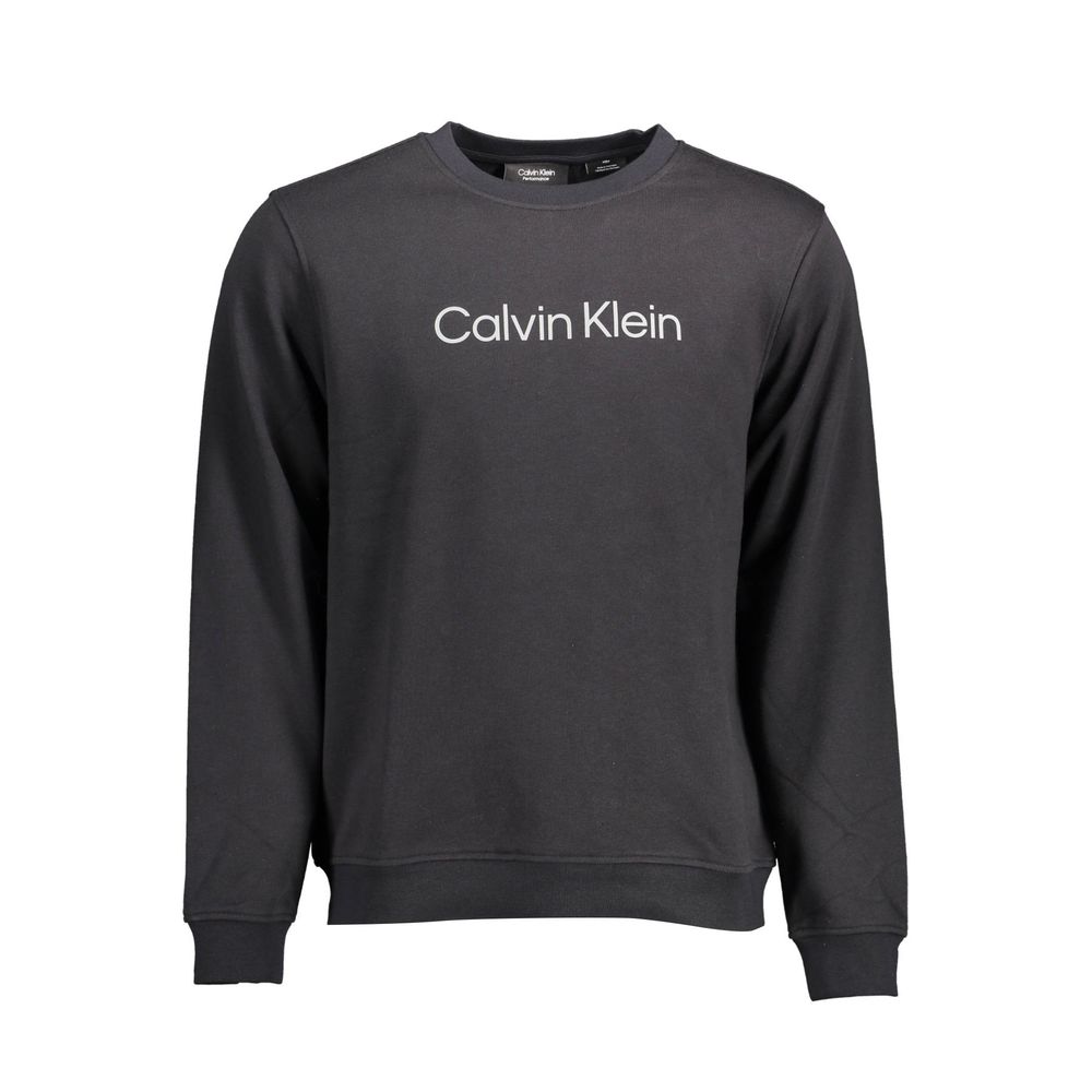 

Черный хлопковый свитер Calvin Klein