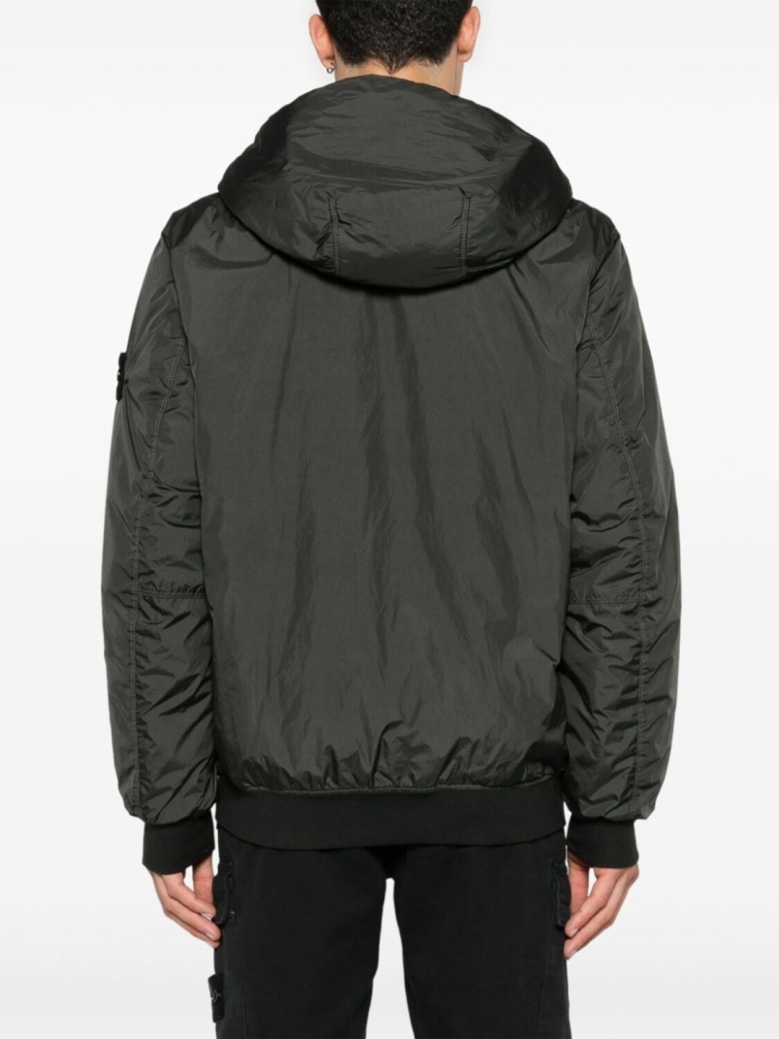 

Stone Island куртка с нашивкой Compass, зеленый