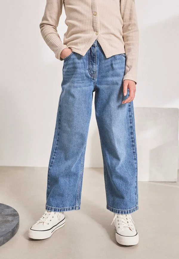Широкие мешковатые джинсы Next, Mid Denim Blue