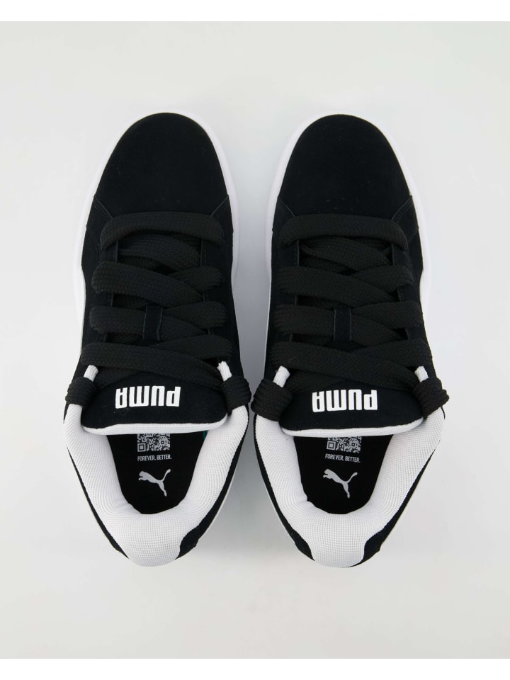 Кроссовки на шнуровке Puma, черный — фото 4