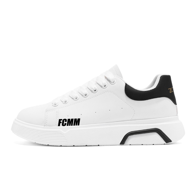 

Водонепроницаемые повседневные детские кроссовки для подростков FCMM, белый/черный
