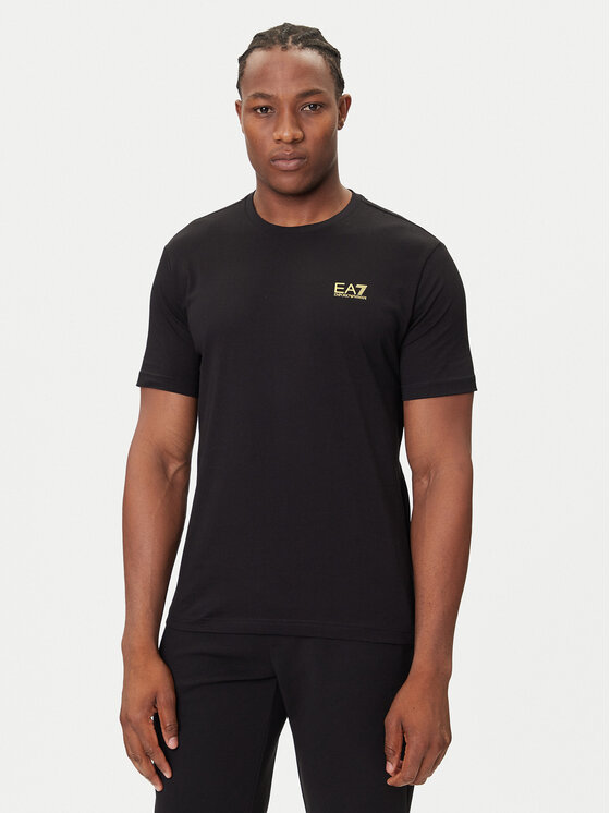 

Футболка regular fit 7M000567 AF10375 MC004 Ea7 Emporio Armani, чёрный