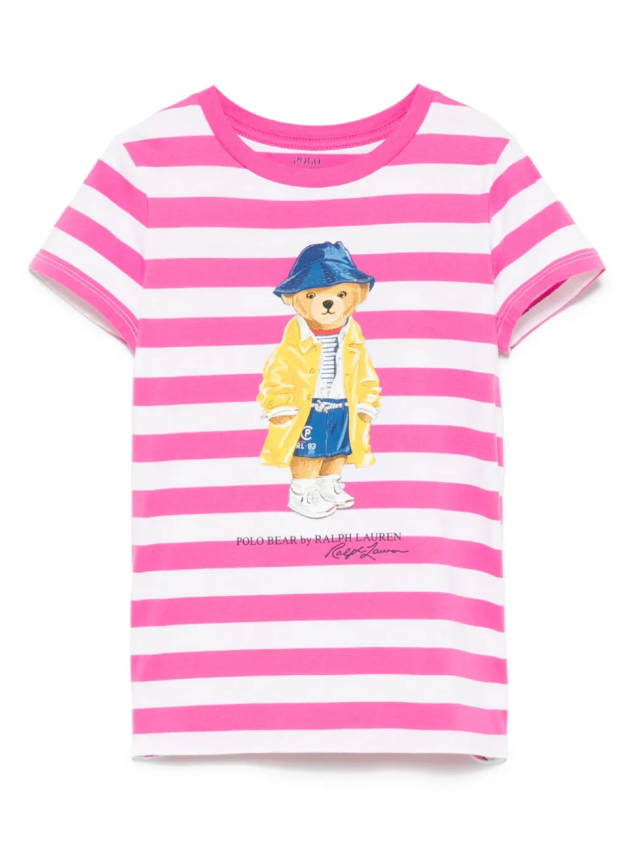 

POLO RALPH LAUREN KIDS футболка Polo Bear, розовый