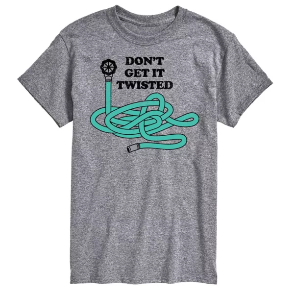 

Мужская футболка с надписью «Don't Get It Twisted» Licensed Character, серый