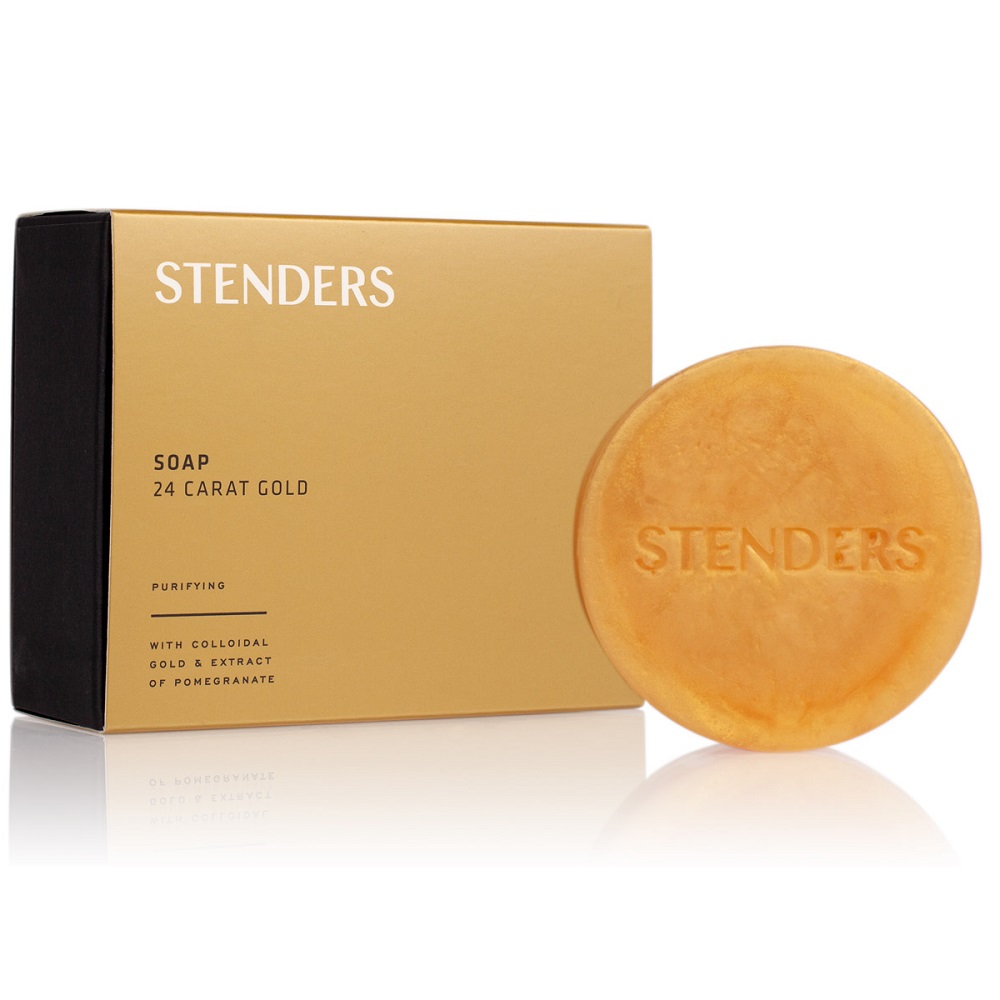

Мыло с 24-каратным золотом 24 carat gold soap Stenders, вес 100 гр.