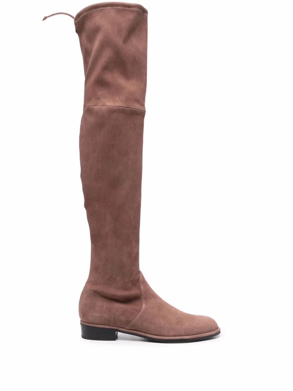 Однотонные ботфорты Stuart Weitzman, коричневый