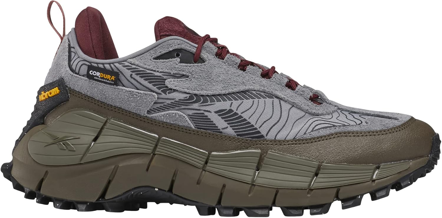 

Кроссовки Reebok Unisex-Adult Zig Kinetica 2.5, серый