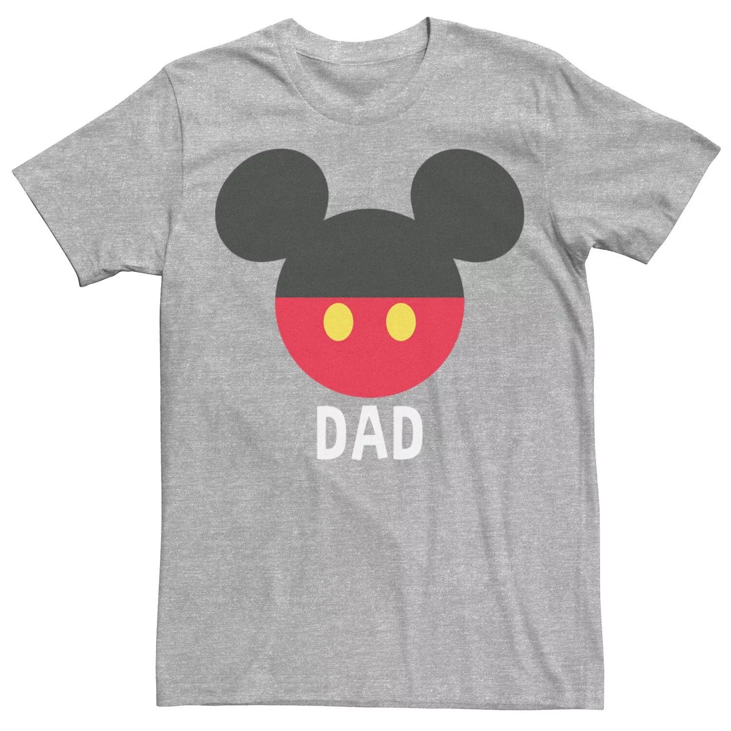 

Мужская футболка с логотипом Disney Mickey Mouse Dad Licensed Character