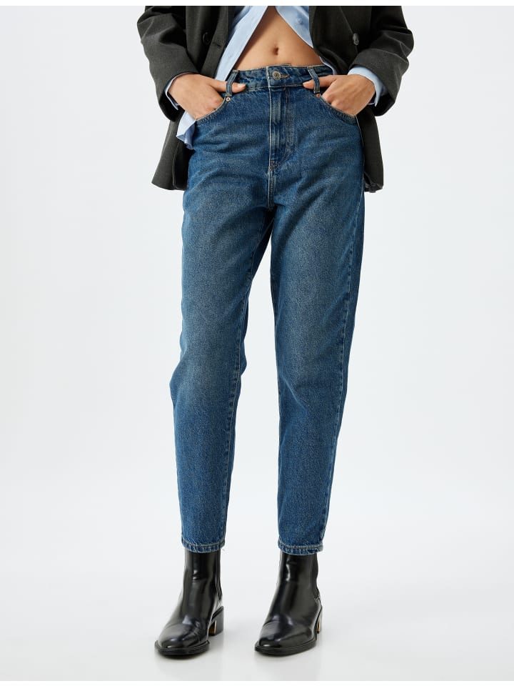 

Джинсы цвета темного индиго KOTON