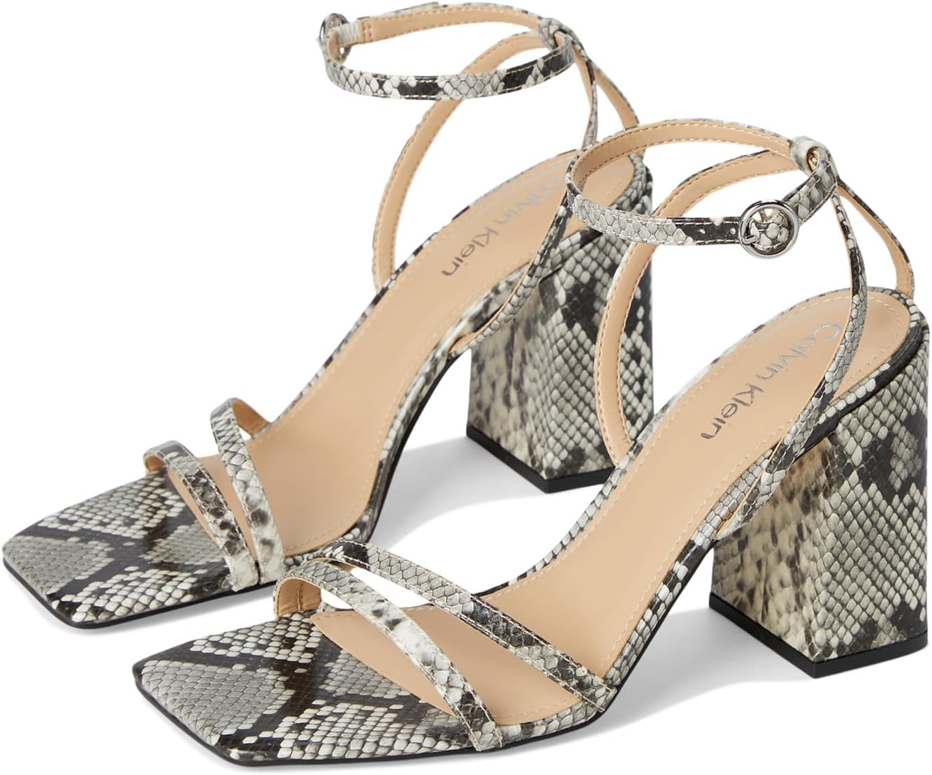 Сандалии Calvin Klein Sassa, цвет Black Snake