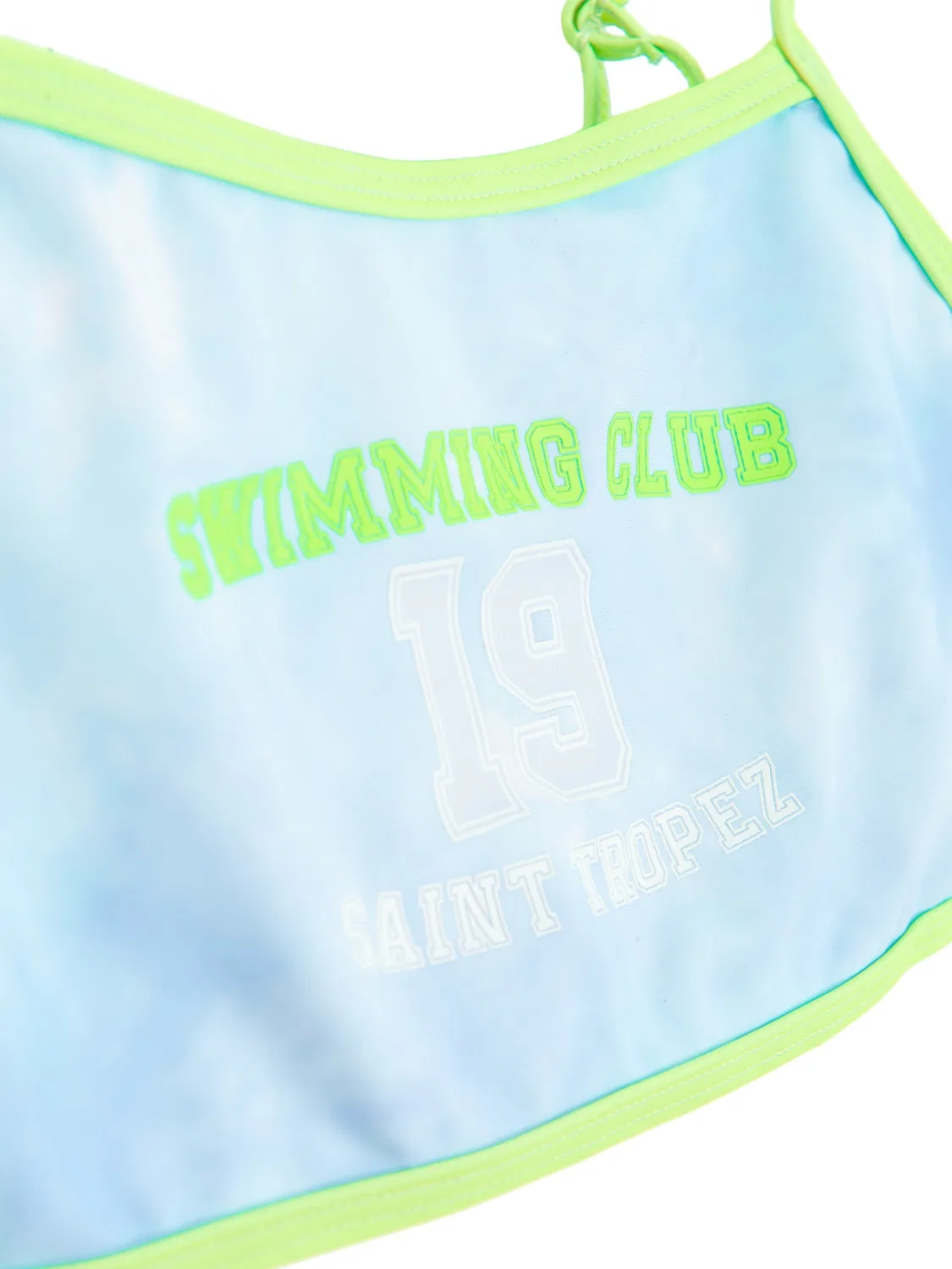 Бикини-футболка Cool Club светло-голубого цвета — фото 3
