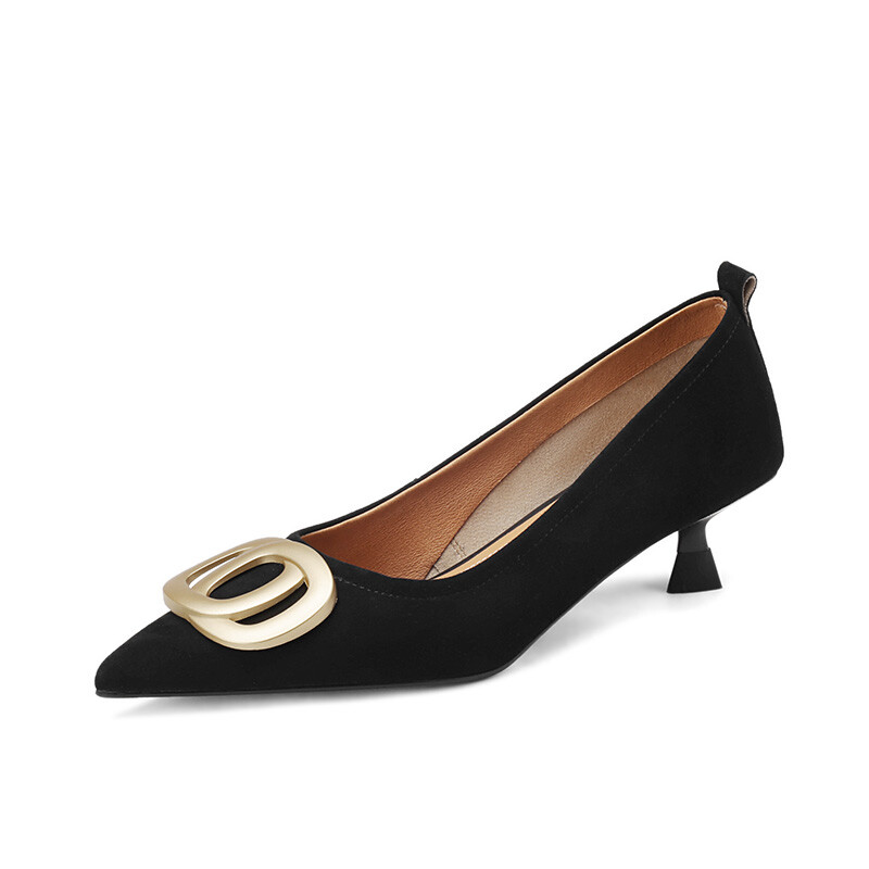 

Туфли женские на высоком каблуке Quicheshoes, черный