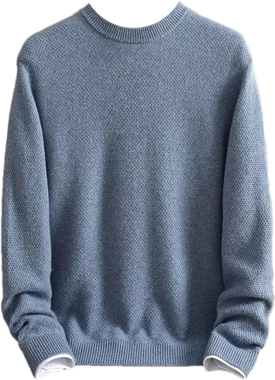 

Зимний свитер из 100% кашемира мужской с круглым вырезом Kelsiop