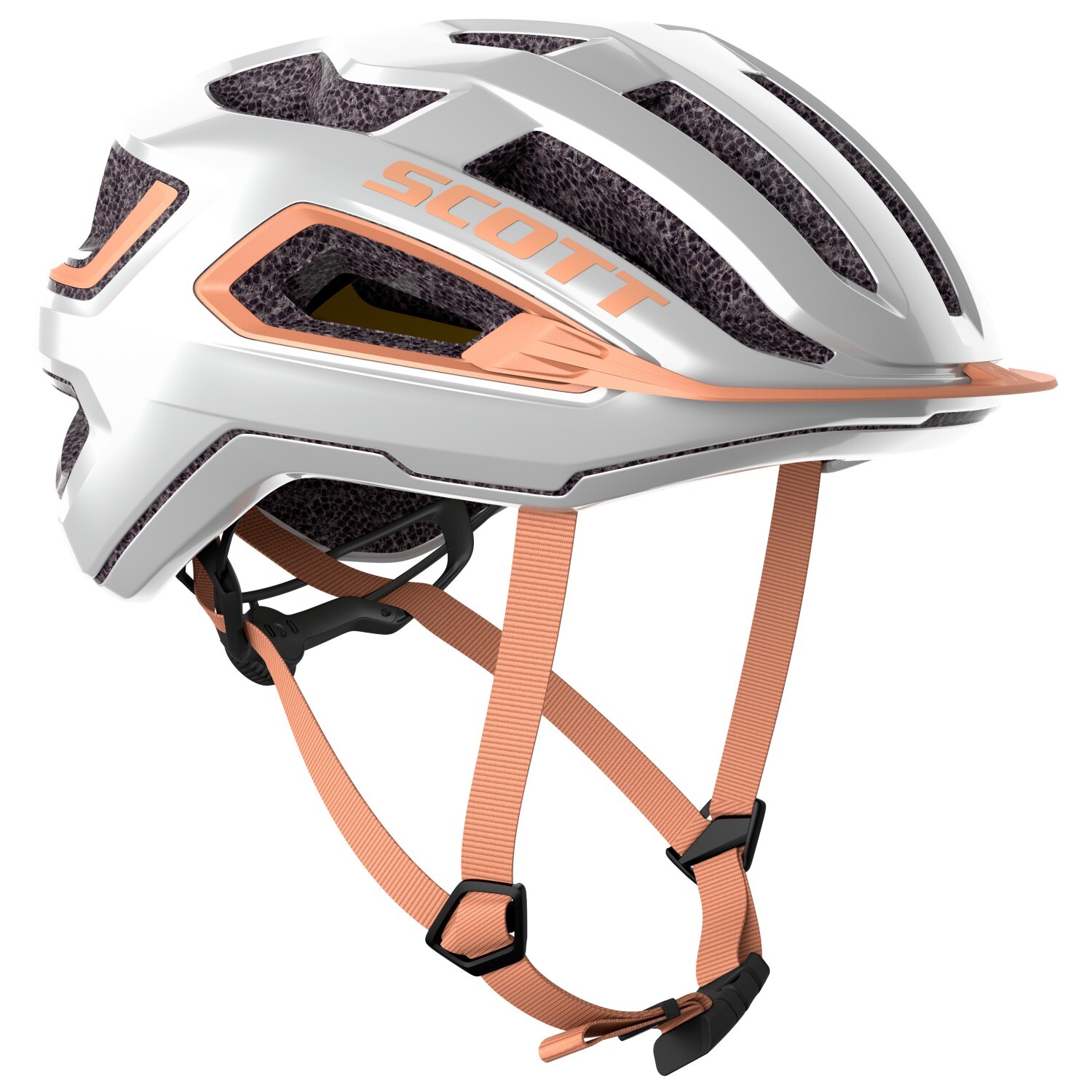 

Велосипедный шлем Scott Helmet Arx Plus (CE), цвет White/Rose Beige