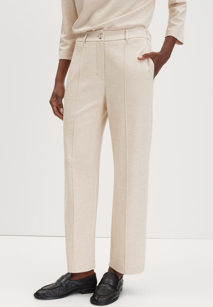 

Брюки someday. SLIM TAPERED MID RISE, Mellow Mélange/Beige