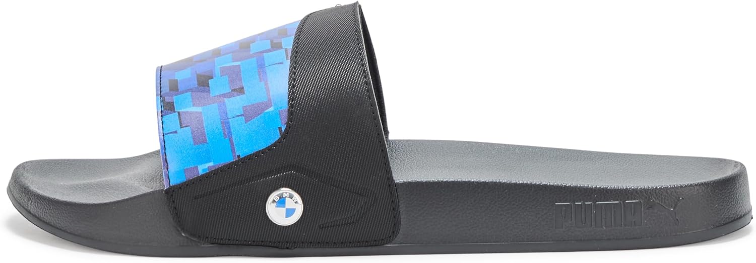 Мужские сандалии PUMA BMW M Motorsport Logo Leadcat 2.0 Slide Casual - белые — фото 2