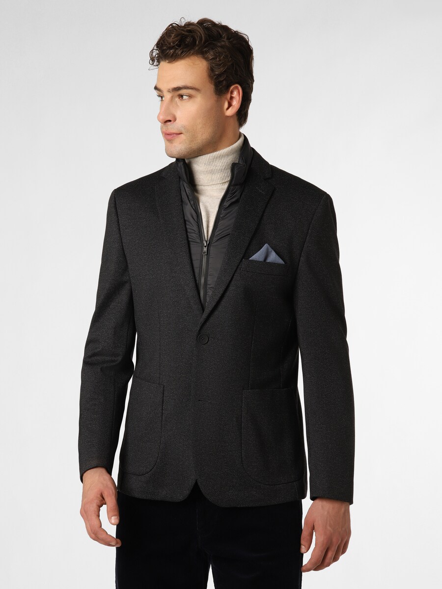 

Куртка Nils Sundström Comfort fit Suit Jacket Kerry-Tio, антрацит