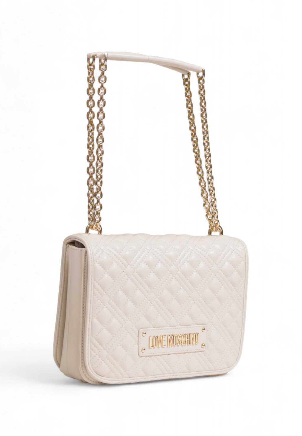 

Большая сумка QUILTED Love Moschino, коричневый